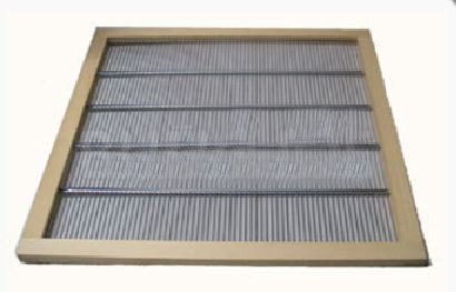 Grille à reine DB encadrée BOIS 12C Double parois