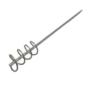 Mélangeur avec spirale de 12,5 cm
