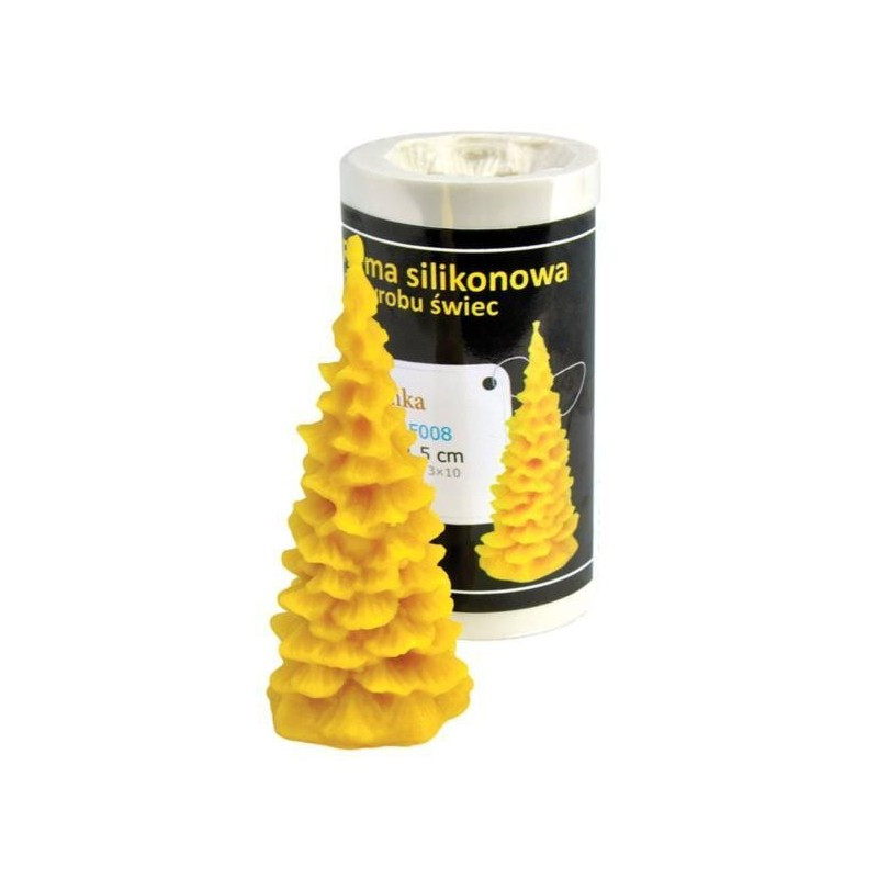 Moule à cire pour bougie - "SAPIN FIN"