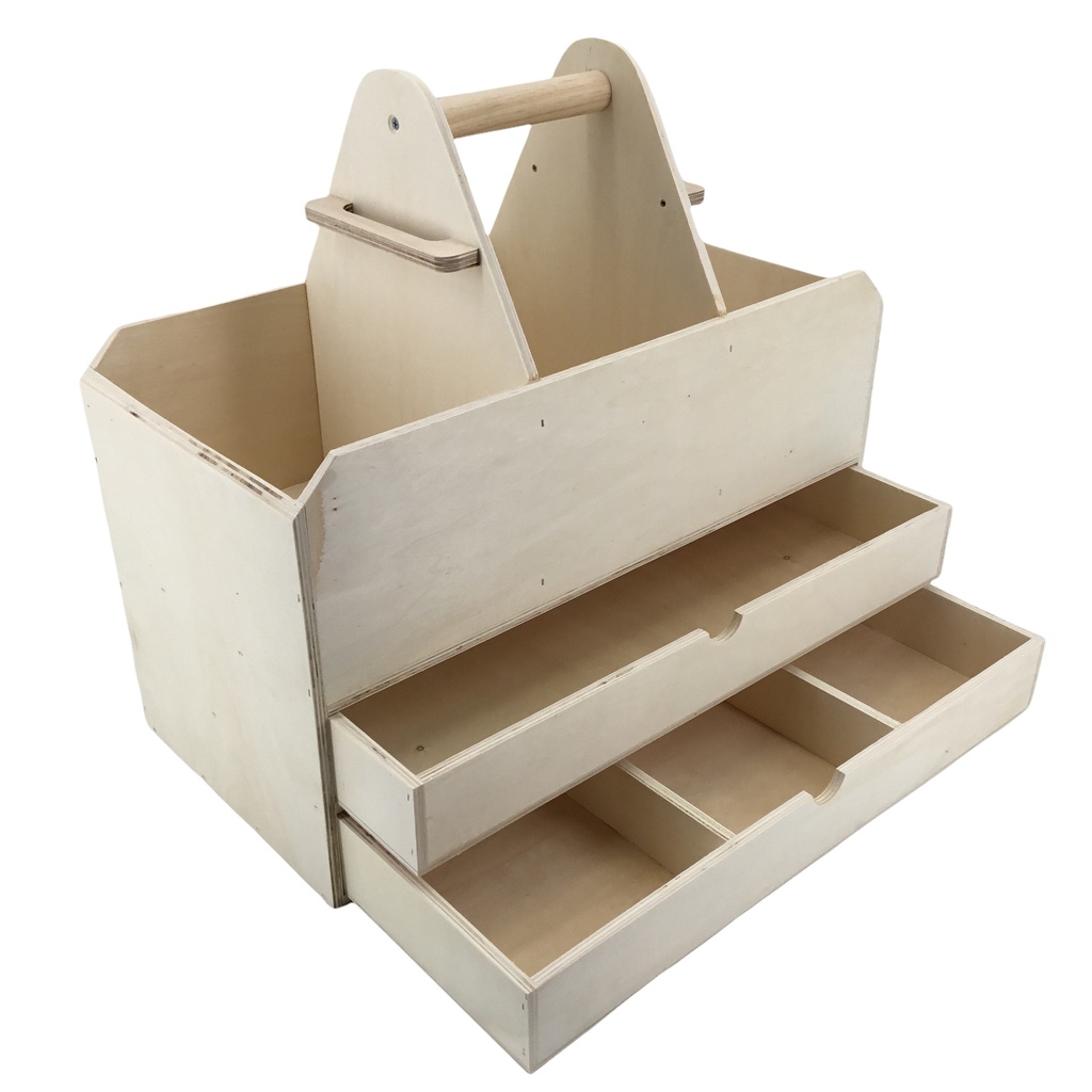 Boite à outils en bois MAXI