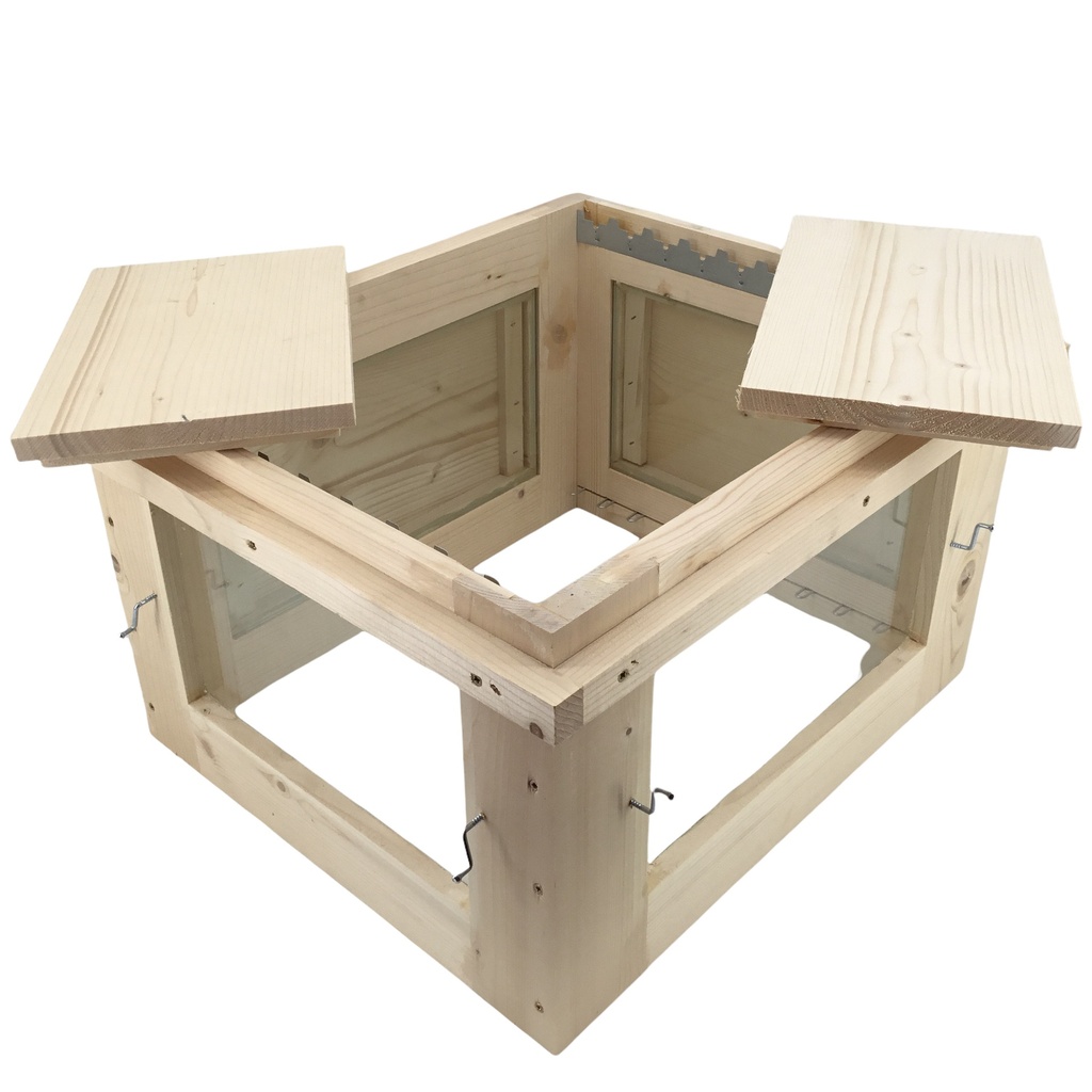 Corps de ruche vitré sur les 4 faces - Pour DB10 