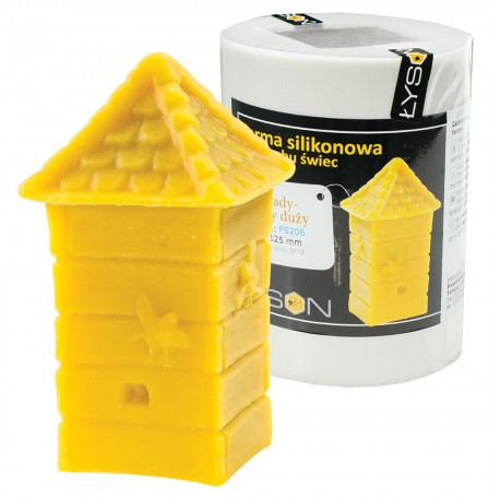 Moule à cire pour bougie - "RUCHE TRADITIONNELLE"