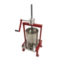 Presse à miel manuelle avec manivelle et coussins anti-vibration