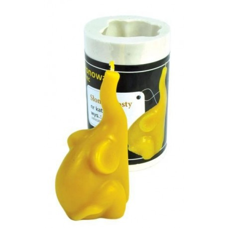 Moule à cire pour bougie - "ELEPHANT"