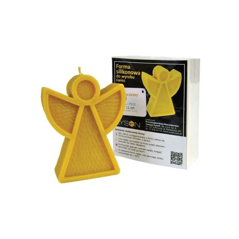 Moule à cire pour bougie - "ANGE DESIGN"
