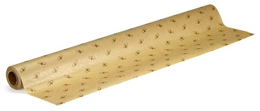 Papier cadeau avec petites abeilles