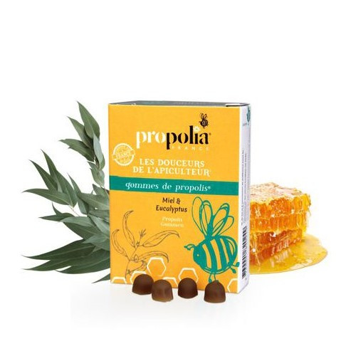 Propolia - Gommes de Propolis Miel & Eucalyptus