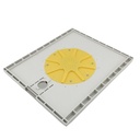 Plateau chasse-abeilles DB 10C en PVC avec languette de fermeture