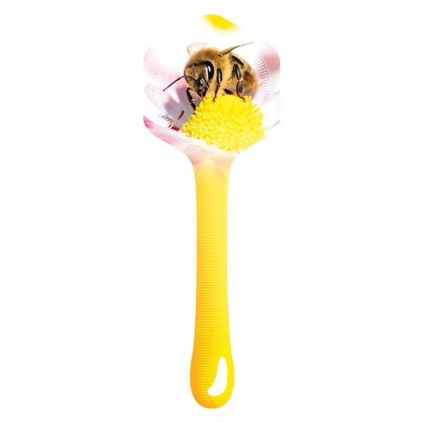 Bande de garantie hexagonale - "Abeille butineuse"