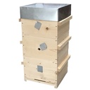Ruche Warré complète mi-bois avec barrettes
