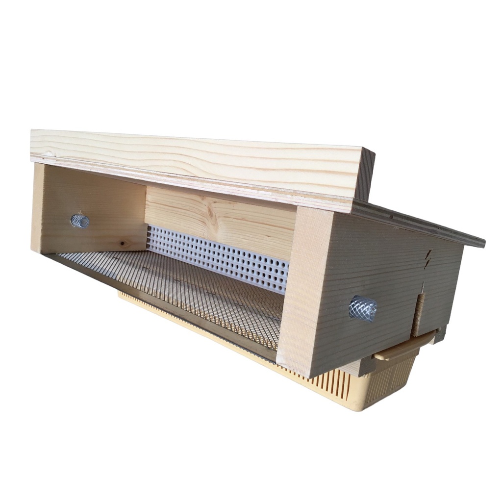 Trappe à pollen universelle en bois non traité