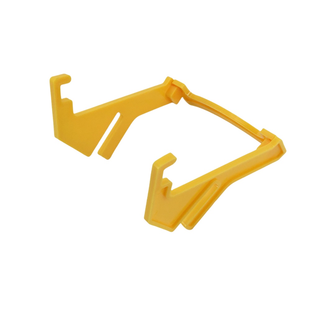 Support pour seau à miel en PVC Jaune
