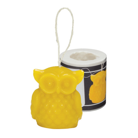 Moule à cire pour bougie - "PETITE CHOUETTE A SUSPENDRE"