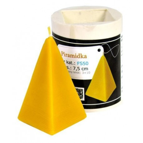 Moule à cire pour bougie - "PYRAMIDE"