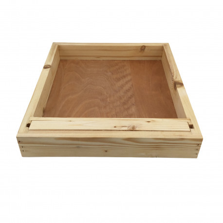 Nourrisseur couvre-cadres en bois pour DB10 double parois