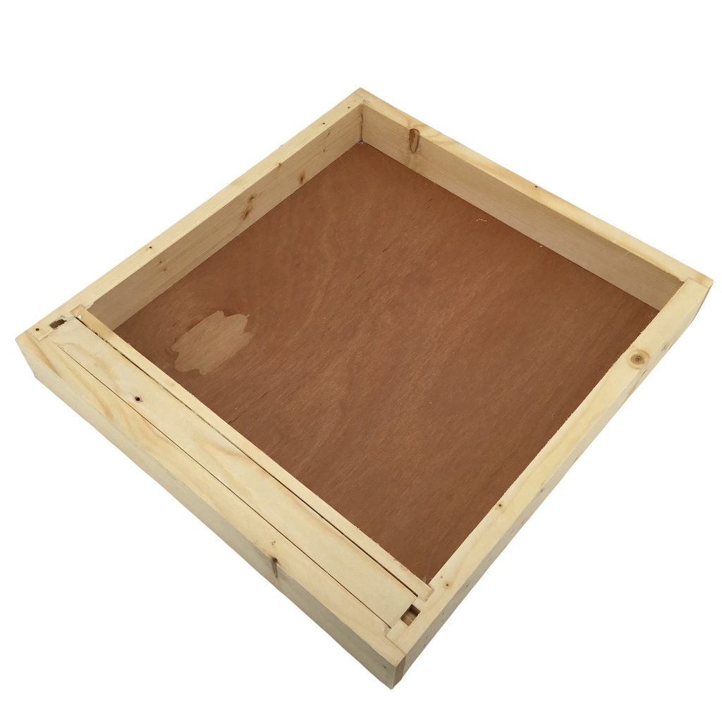 Nourrisseur couvre-cadres en bois pour DB12 double parois