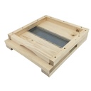 Fond de ruche Warré demi-ventilé