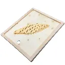 Plateau chasse-abeilles LOSANGE DB 10C avec languette de fermeture