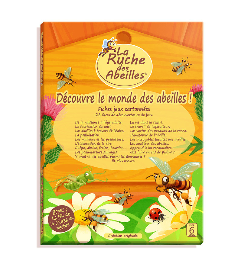 Pochette ludo-éducative - la Ruche des abeilles