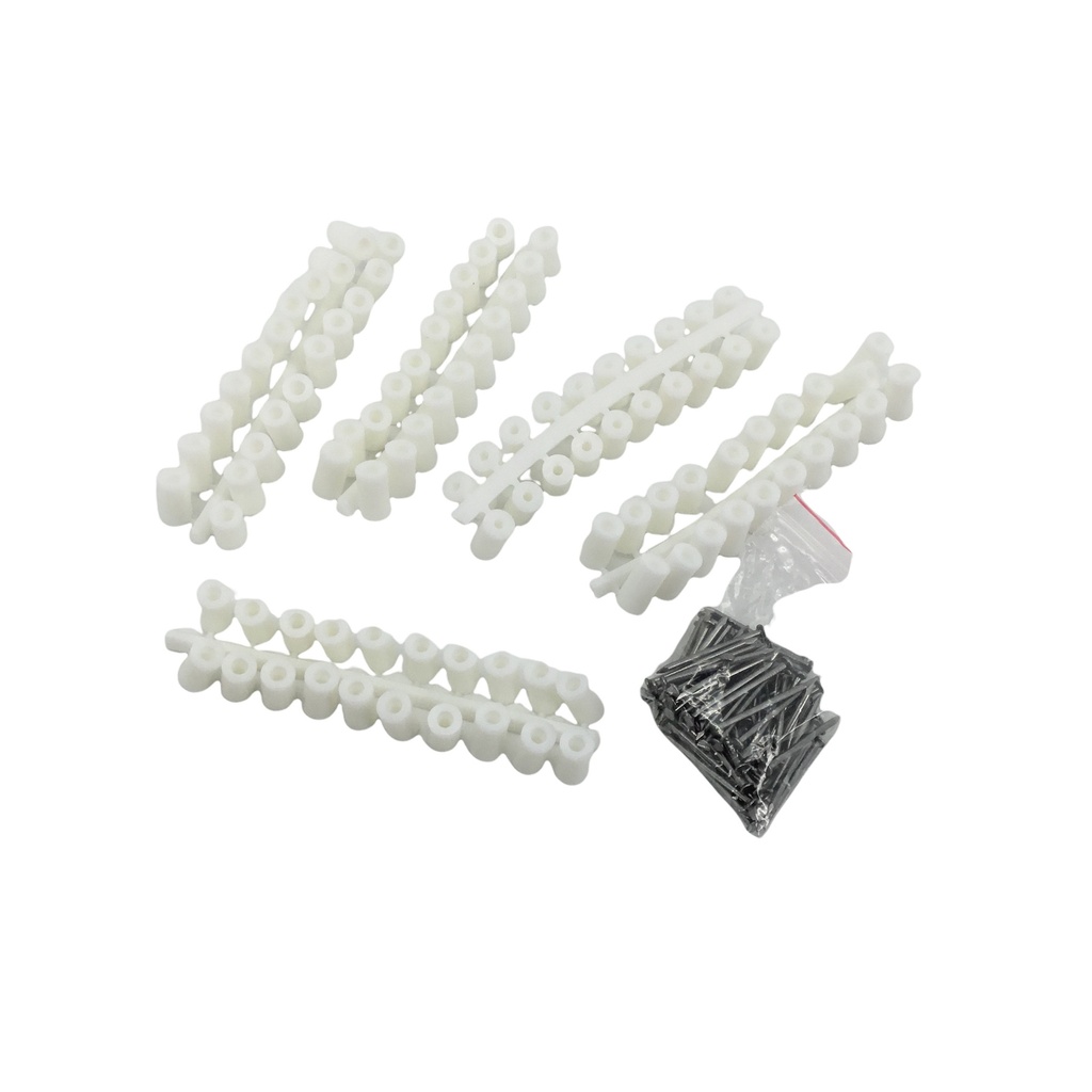 Clous  d'espacement en plastique - 10 mm