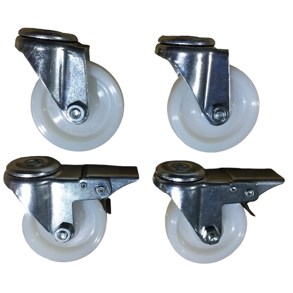 Roulettes pour machine à désoperculer et chariot Lyson