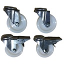 Roulettes pour table et chariot Lyson