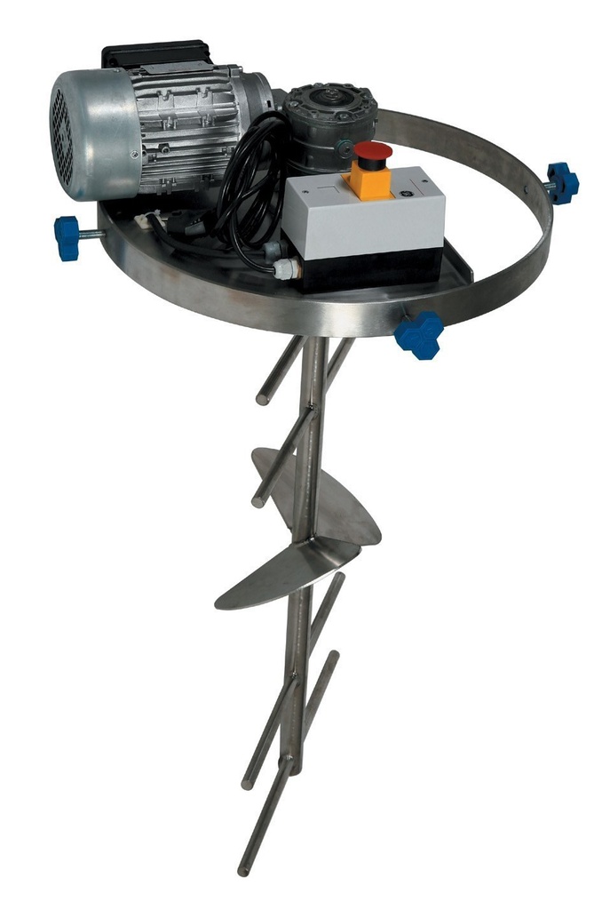 Mélangeur adaptable pour fût de 300 kg