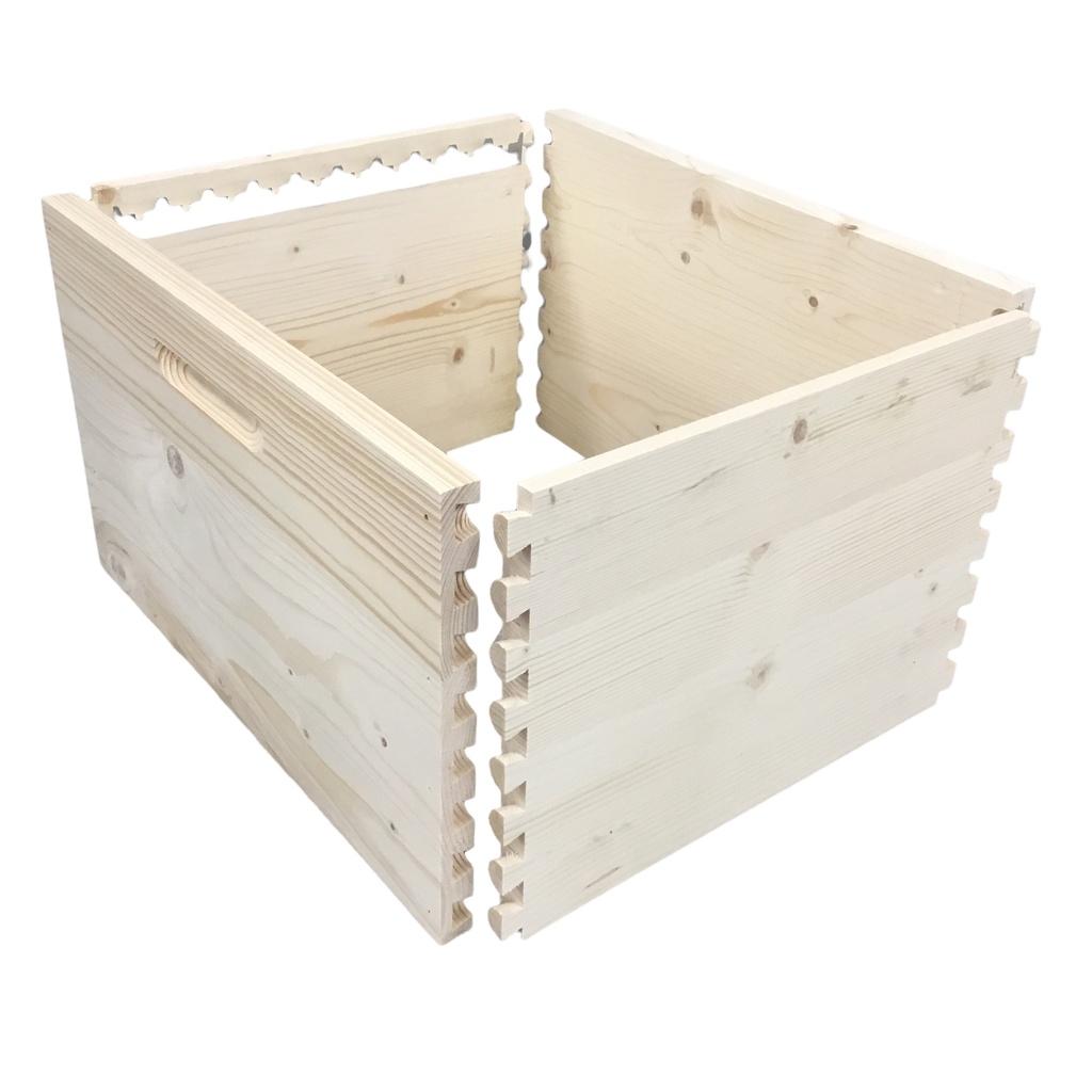 Corps de ruche à tenons DADANT 10 en KIT montage facile