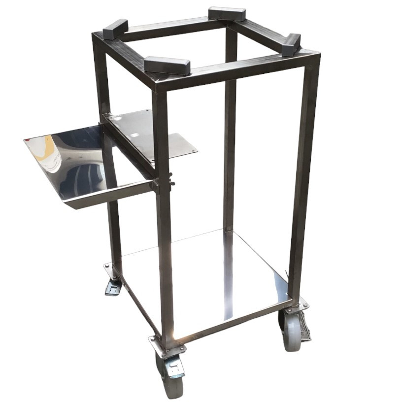 Support pour mélangeur CFM Fritz 100kg sur roulettes