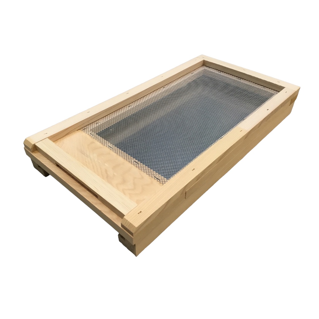 Fond de ruche DROIT pour ruchette Dadant 6 cadres