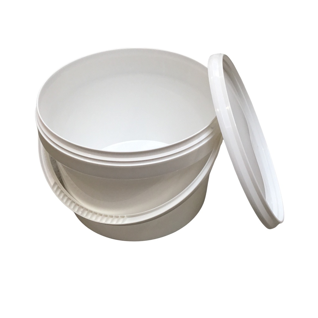 Seau BLANC - 3,8 L - 5 kg