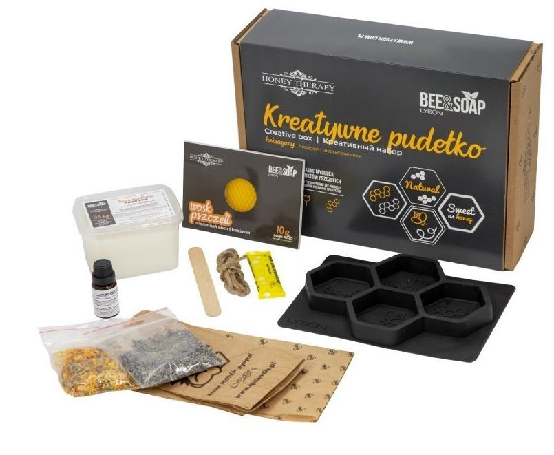 Boîte créative savons - Hexagones