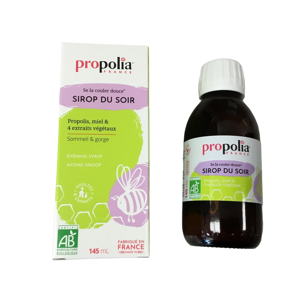 Propolia - Sirop du soir - Sommeil et gorge