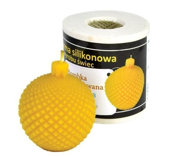 Moule à cire pour bougie - "BOULE DE NOEL"