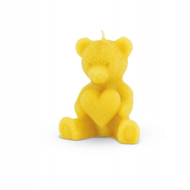 Moule à cire pour bougie - "UN AMOUR D'OURSON"