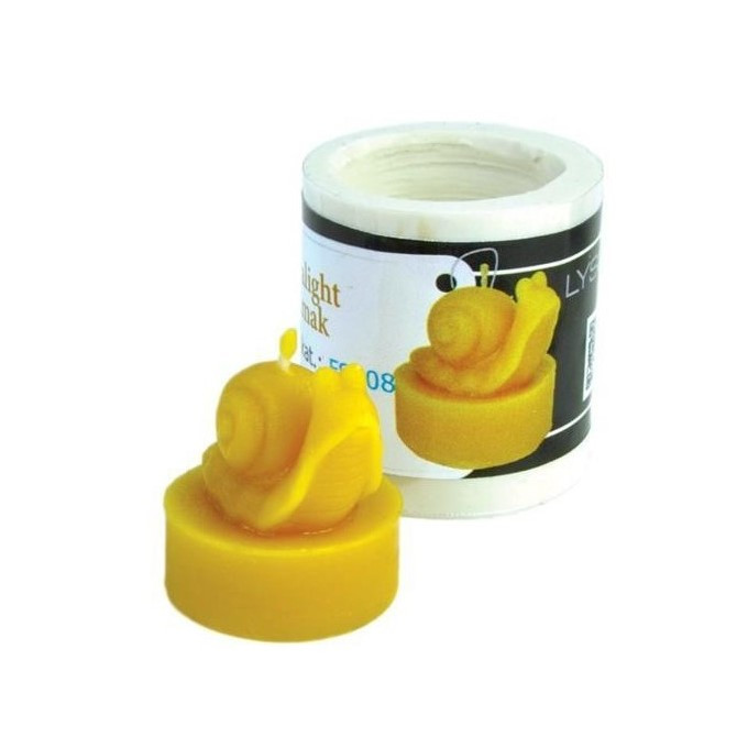 Moule à cire pour bougie - "CHAUFFE PLAT ESCARGOT"