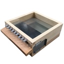 Fond de ruche Warré avec trappe à pollen