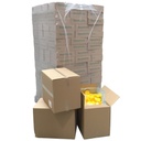 Palette de 187 boîtes de 12 pots WECK 500gr - avec couvercles jaunes