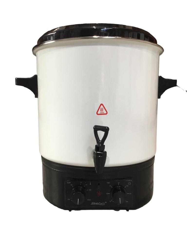 Stérilisateur ou bain-marie émaillé pour fonte de la cire