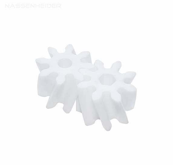 Paire d'engrenages pour remplissage à froid Nassenheider