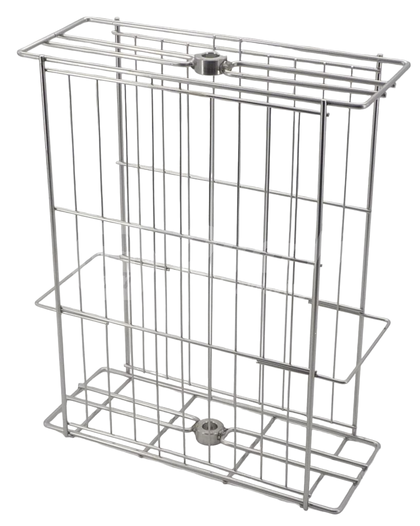 Panier tangentiel en inox Quarti