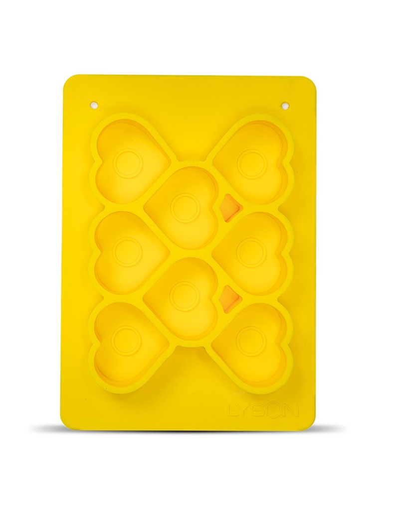 Moule pour bougies chauffe-plats COEURS