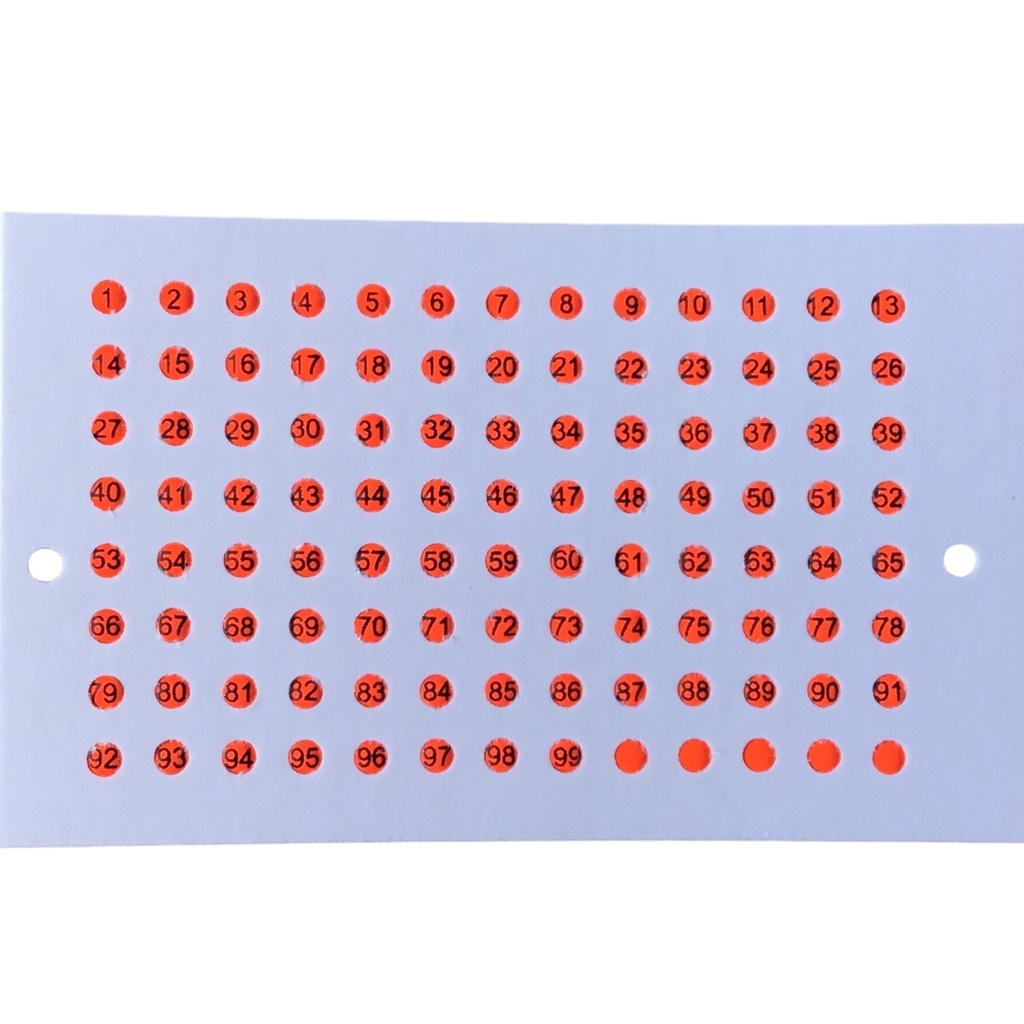 Pastilles Opalith - Qualité allemande - ROUGE FLUO