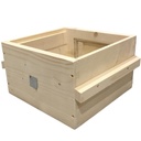 Corps de ruche Warré vitré à tenons