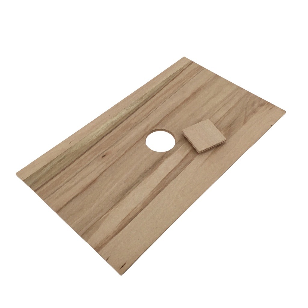Couvre-cadres en bois PREMIUM avec trou pour ruchette Dadant 6 cadres