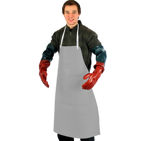 Tablier de protection contre les projections d'acide