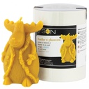 Moule à cire pour bougie - "RENNE EN MANTEAU"