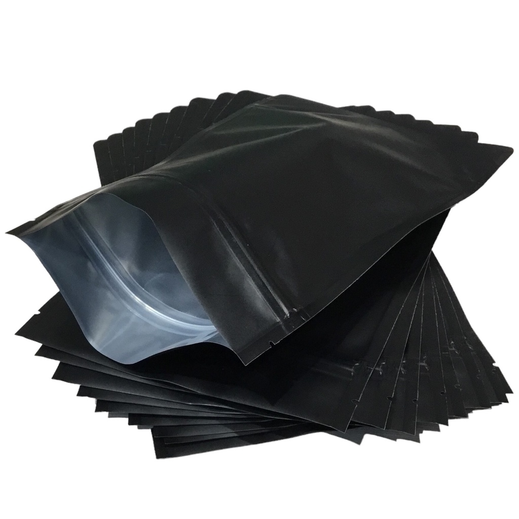 Sachet noir  d'emballage alimentaire - par 10