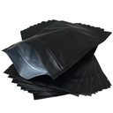 Sachet noir  d'emballage alimentaire - par 10