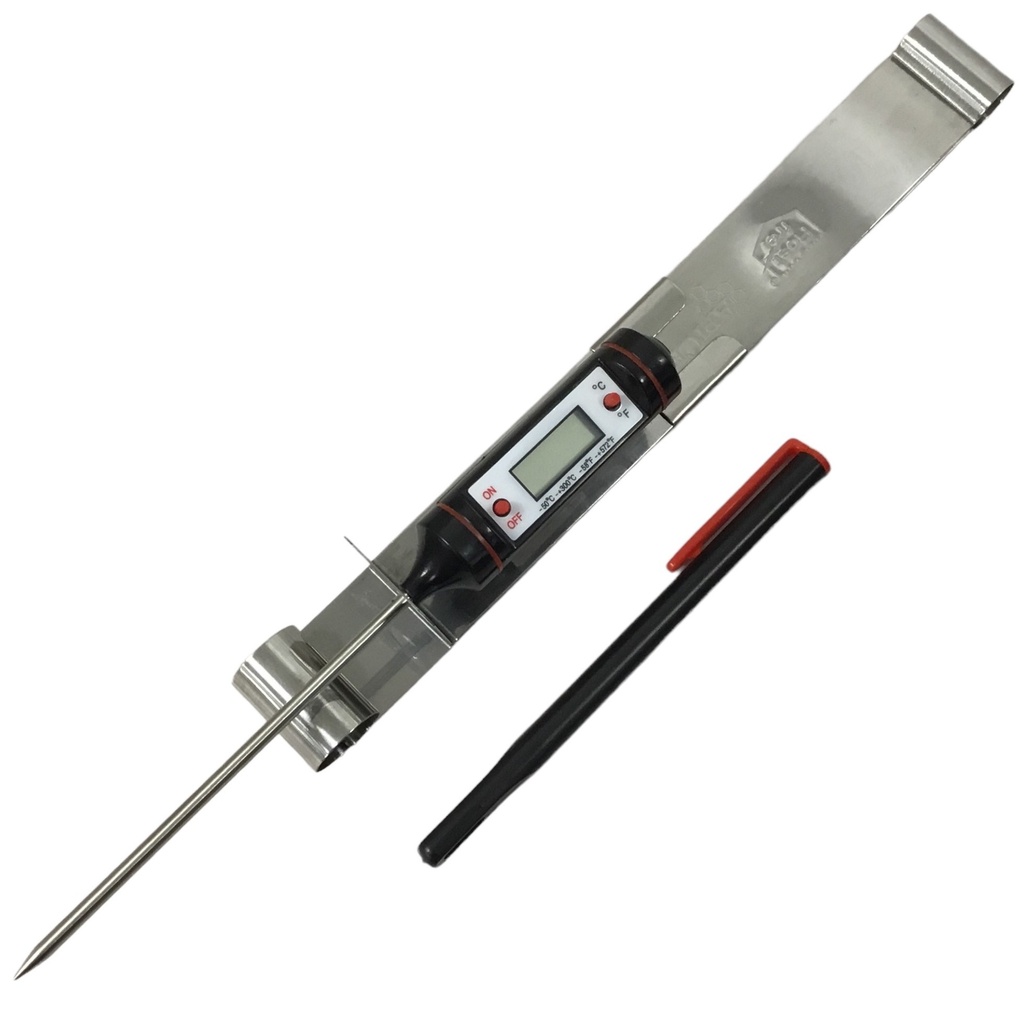 Thermomètre à cire avec support coulissant